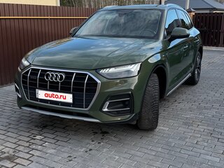 2021 Audi Q5 45 TFSI II (FY) Рестайлинг, зелёный, 4000000 рублей, вид 1
