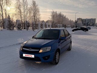 2018 Lada (ВАЗ) Granta I, синий, 570000 рублей, вид 2