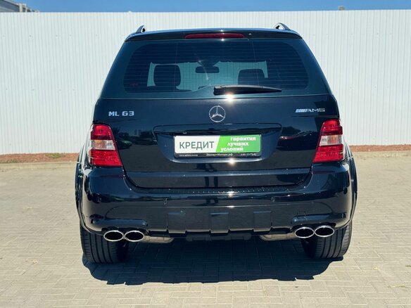 2008 Mercedes-Benz M-Класс AMG 63 AMG II (W164) Рестайлинг, чёрный, 1799000 рублей - вид 8