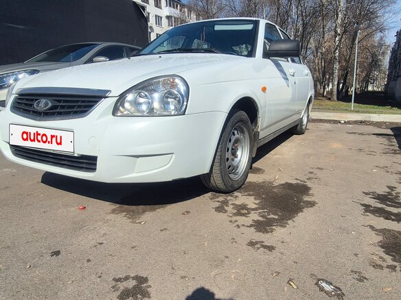 2012 Lada (ВАЗ) Priora I, белый, 400000 рублей