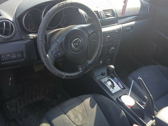 2004 Mazda 3 I (BK), синий, 165000 рублей - вид 4