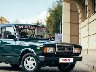 2008 Lada (ВАЗ) 2107, зелёный, 290000 рублей, вид 2