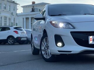 2013 Mazda 3 II (BL) Рестайлинг, белый, 1050000 рублей, вид 5