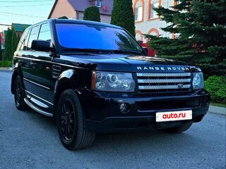 2008 Land Rover Range Rover Sport I, синий, 1225000 рублей, вид 3