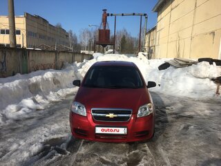 2009 Chevrolet Aveo I Рестайлинг, красный, 750000 рублей, вид 3