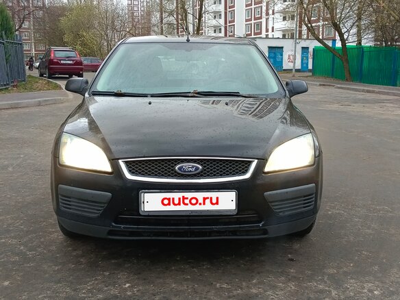 2007 Ford Focus II, чёрный