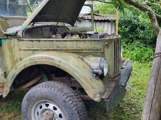 1968 ГАЗ 69, зелёный, 130000 рублей, вид 5