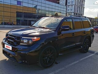 2014 Toyota Land Cruiser 200 Series Рестайлинг 1, чёрный, 4500000 рублей, вид 2