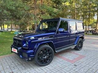 2014 Mercedes-Benz G-Класс AMG 63 AMG I (W463) Рестайлинг 2, синий, 4300000 рублей, вид 2