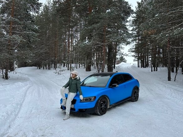 2008 Volvo C30 I, синий, 995000 рублей - вид 15