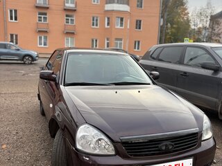 2007 Lada (ВАЗ) Priora I, красный, 160000 рублей, вид 1