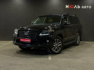 2014 Lexus LX 570 III Рестайлинг, чёрный, 4190000 рублей, вид 1