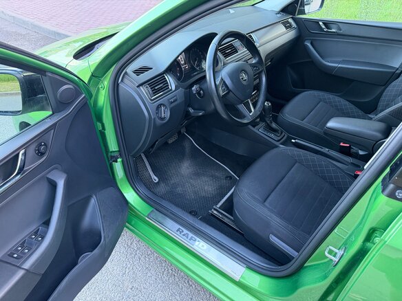 2017 Skoda Rapid I, зелёный - вид 3