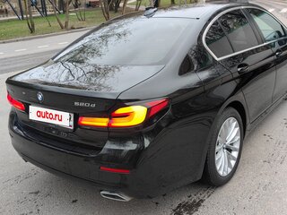 2020 BMW 5 серии 520d xDrive VII (G30/G31/G38) Рестайлинг, чёрный, 3900000 рублей, вид 5