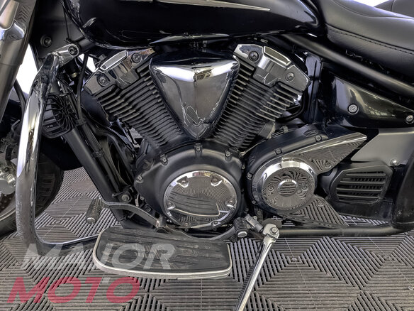 2007 Yamaha XVS1300, чёрный - вид 13