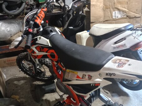 2024 Kayo Basic TT125, оранжевый, 85000 рублей, вид 4
