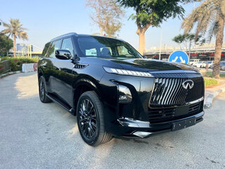 2025 Infiniti QX80 II, чёрный, 18220000 рублей, вид 4