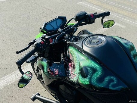 2013 Kawasaki Z 800, зелёный, 580000 рублей, вид 5