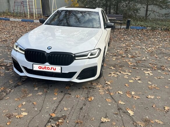 2021 BMW 5 серии 530i VII (G30/G31/G38) Рестайлинг, белый, 5650000 рублей - вид 1