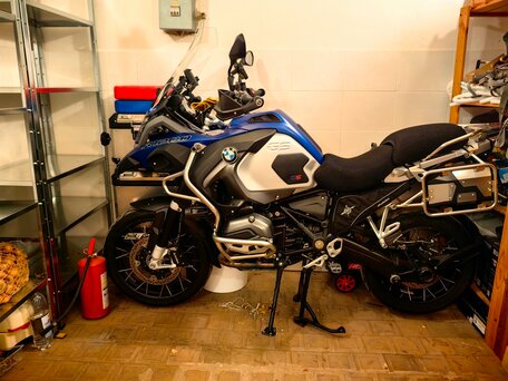 2014 BMW R 1200 GS Adventure, синий, 1250000 рублей, вид 2