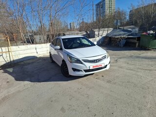 2016 Hyundai Solaris I Рестайлинг, белый, 550000 рублей, вид 2