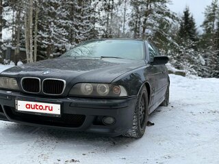 2002 BMW 5 серии 535i IV (E39) Рестайлинг, чёрный, 650000 рублей, вид 1