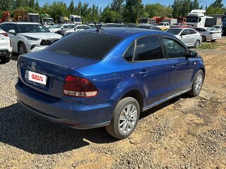 2019 Volkswagen Polo V Рестайлинг, синий, 611100 рублей, вид 3