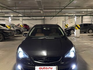 2014 Opel Astra GTC J Рестайлинг, чёрный, 870000 рублей, вид 2