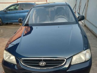 2008 Hyundai Accent ТагАЗ II, синий, 515000 рублей, вид 2