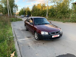 2008 Hyundai Accent ТагАЗ II, красный, 270000 рублей, вид 3