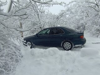 1997 Hyundai Avante II, зелёный, 550000 рублей, вид 1