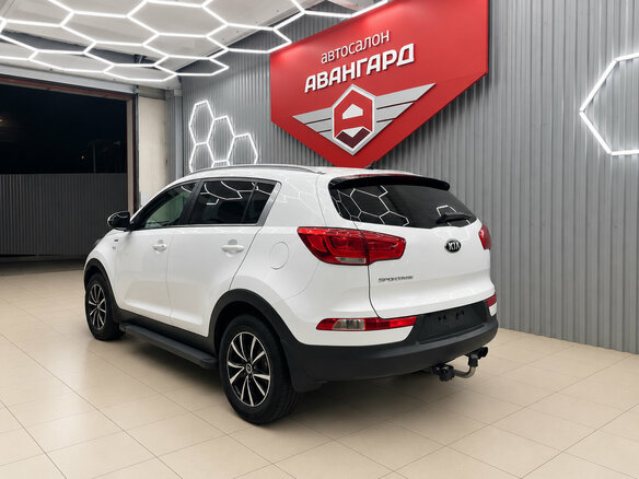 2014 Kia Sportage III Рестайлинг, белый, 1523000 рублей - вид 7