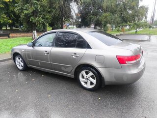 2007 Hyundai Sonata V (NF), бежевый, 350000 рублей, вид 4