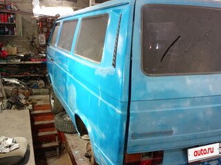 1985 Volkswagen Transporter 4-speed T3, синий, 150000 рублей, вид 5