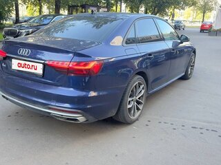 2020 Audi A4 40 TFSI V (B9) Рестайлинг, синий, 3655550 рублей, вид 5