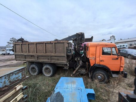 2002 КамАЗ 53215, оранжевый, 740000 рублей, вид 3