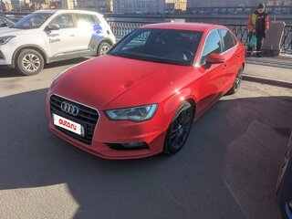 2013 Audi A3 III (8V), красный, 1100000 рублей, вид 2