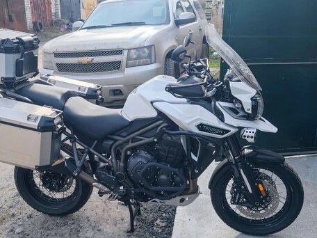 2016 Triumph Tiger Explorer, белый, 900000 рублей, вид 2