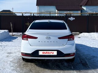 2019 Hyundai Elantra VI (AD) Рестайлинг, белый, 1280000 рублей, вид 5