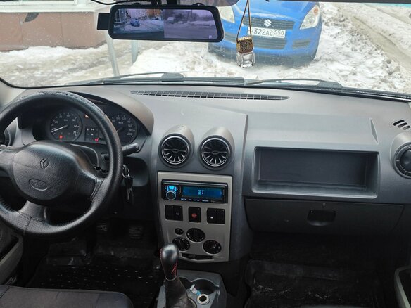 2006 Renault Logan I, серый, 155000 рублей - вид 4