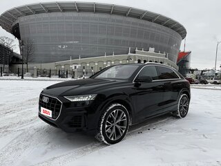 2019 Audi Q8 55 TFSI I (4M), чёрный, 5150000 рублей, вид 1