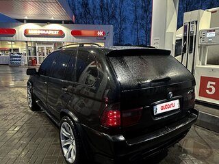 2005 BMW X5 4.4i I (E53) Рестайлинг, чёрный, 1500000 рублей, вид 2