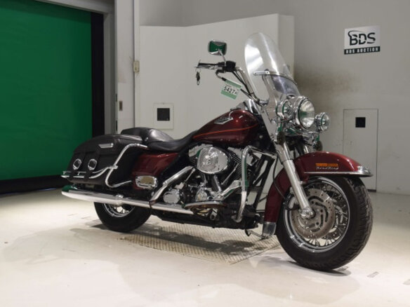 2000 Harley-Davidson Road King, пурпурный - вид 1