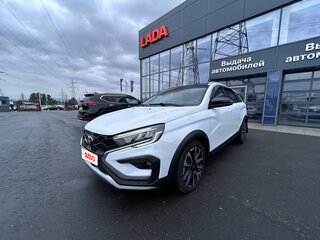 2025 Lada (ВАЗ) Vesta SW Cross I Рестайлинг (NG), белый, 1650000 рублей, вид 1