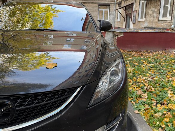 2008 Mazda 6 II (GH), чёрный, 700000 рублей - вид 2