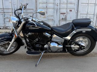 2003 Yamaha XVS400 Drag Star, чёрный, 359000 рублей, вид 2