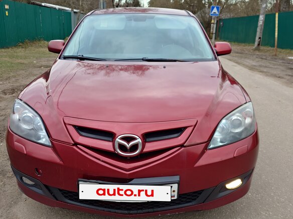 2008 Mazda 3 I (BK) Рестайлинг, красный, 635000 рублей - вид 2