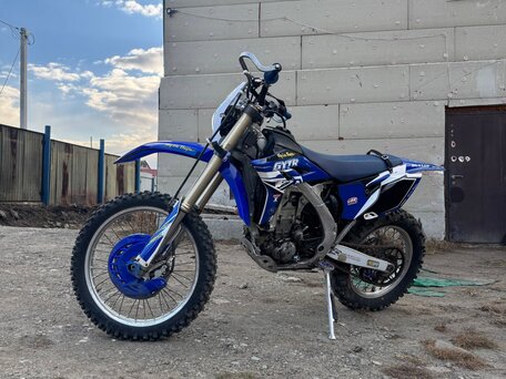 2014 Yamaha WR450F, синий, 480000 рублей, вид 5