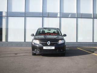 2014 Renault Logan II, чёрный, 570000 рублей, вид 3