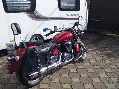 2012 Yamaha XVS1300, красный, 850000 рублей, вид 1